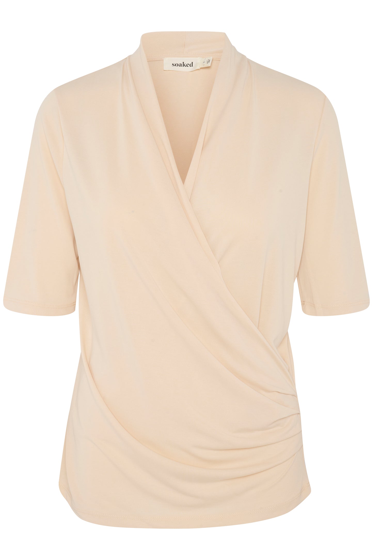 SLColumbine Wrap Blouse SS - Soaked in Luxury