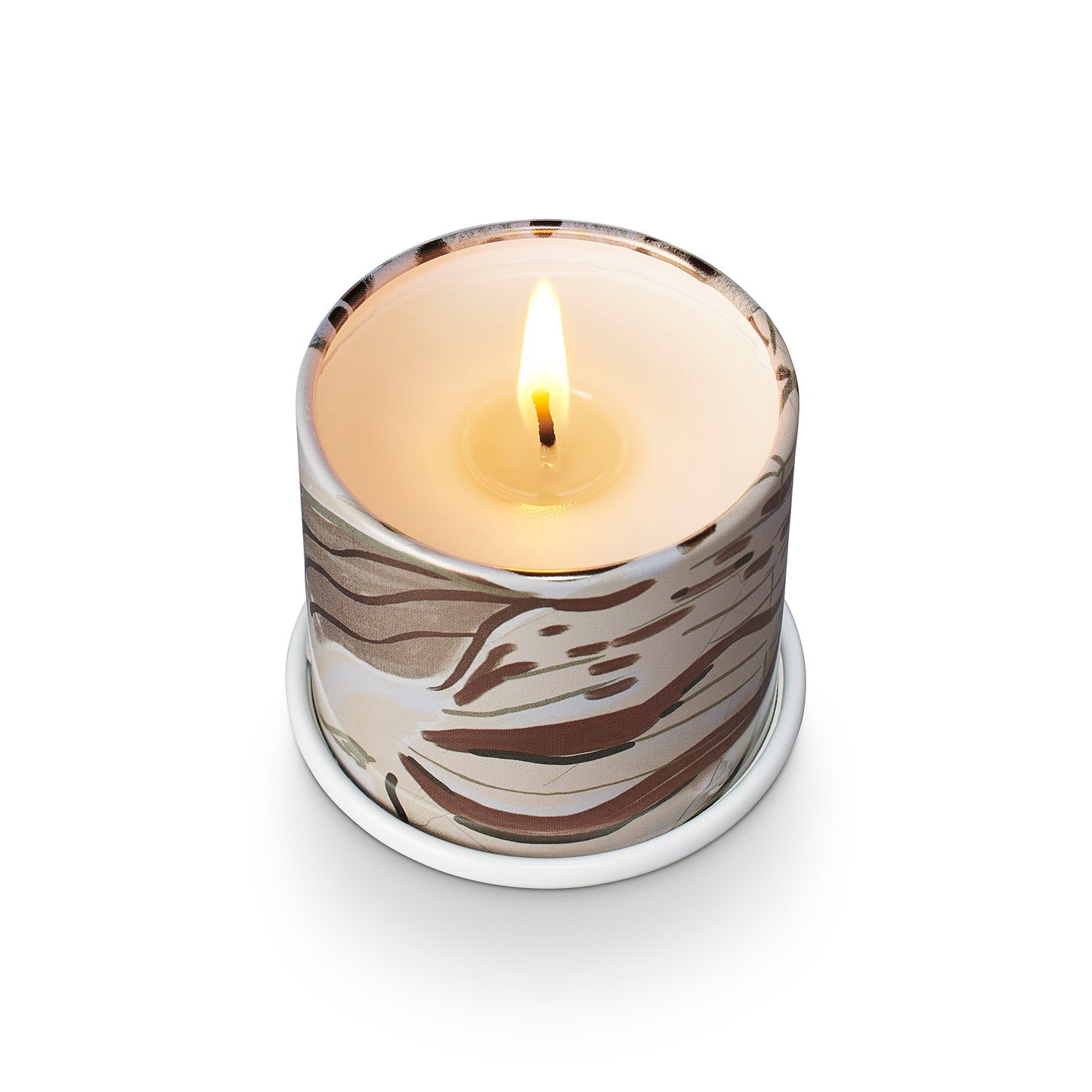 Illume Driftwood Demi Vanity Tin duftlys - Bloomingville