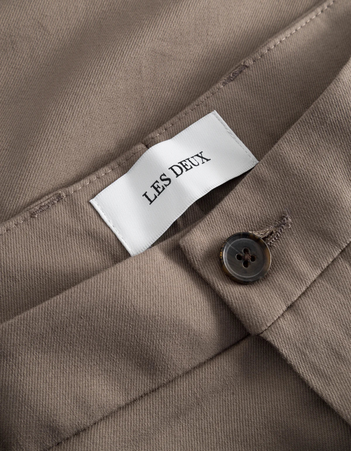 Como Reg Cotton Suit Pants - Les Deux
