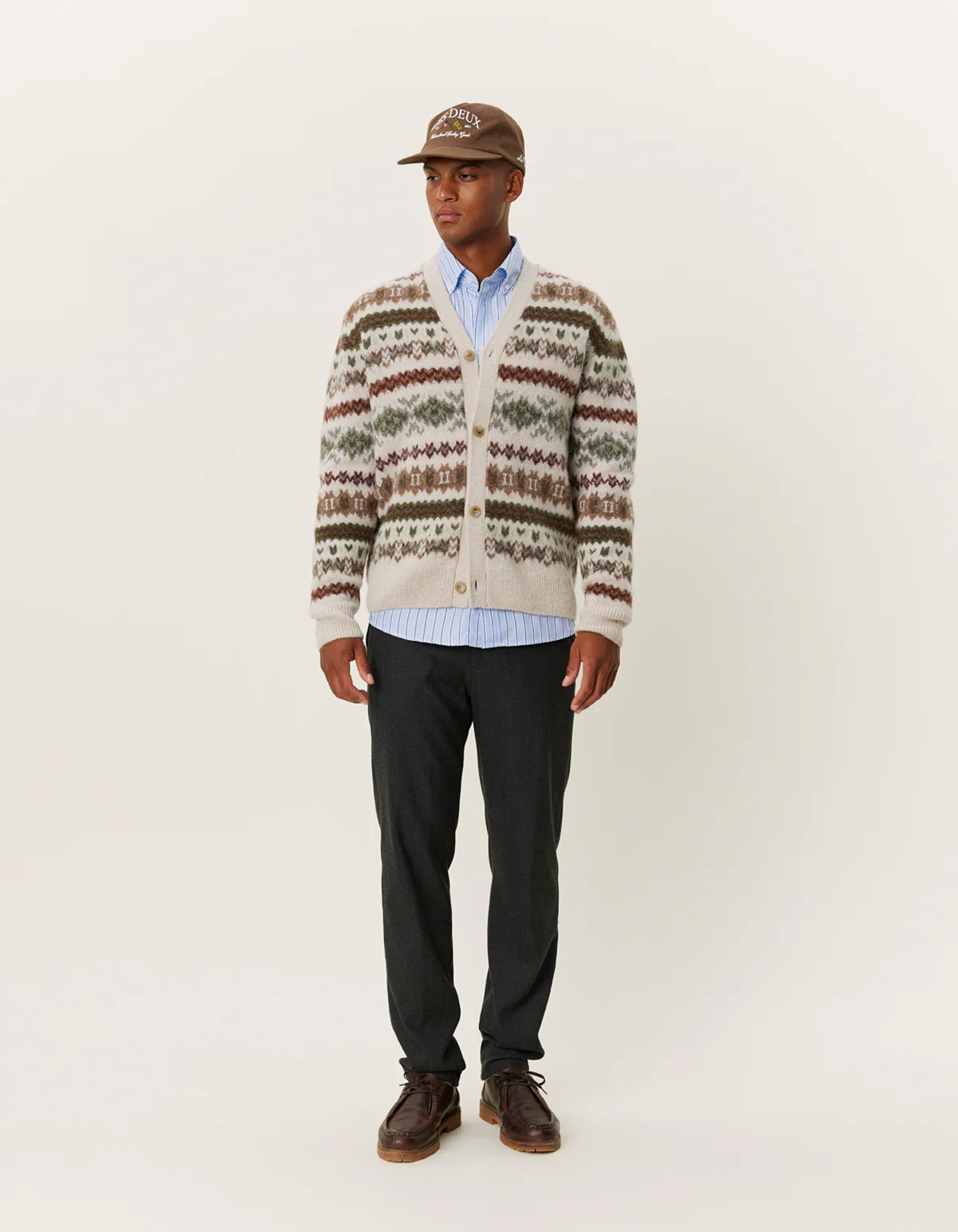 Hordur Fair Isle Cardigan - Les Deux
