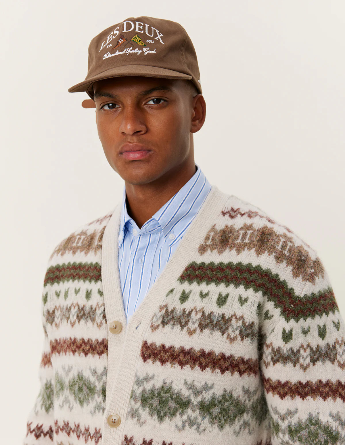 Hordur Fair Isle Cardigan - Les Deux