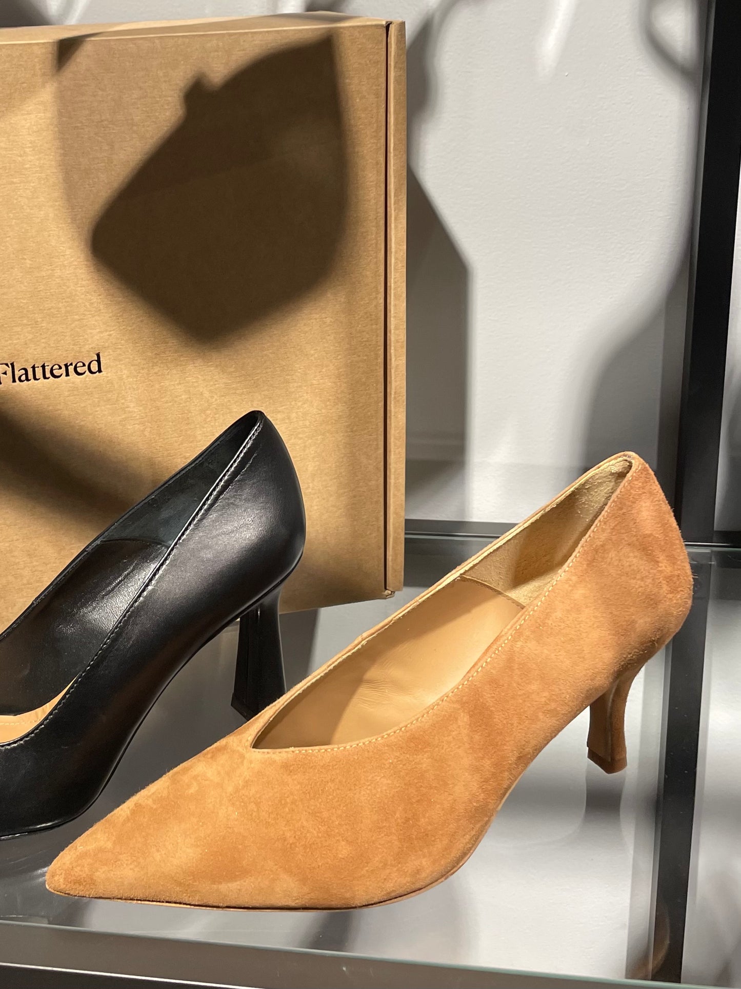 Fabienne Cognac Suede - Flattered