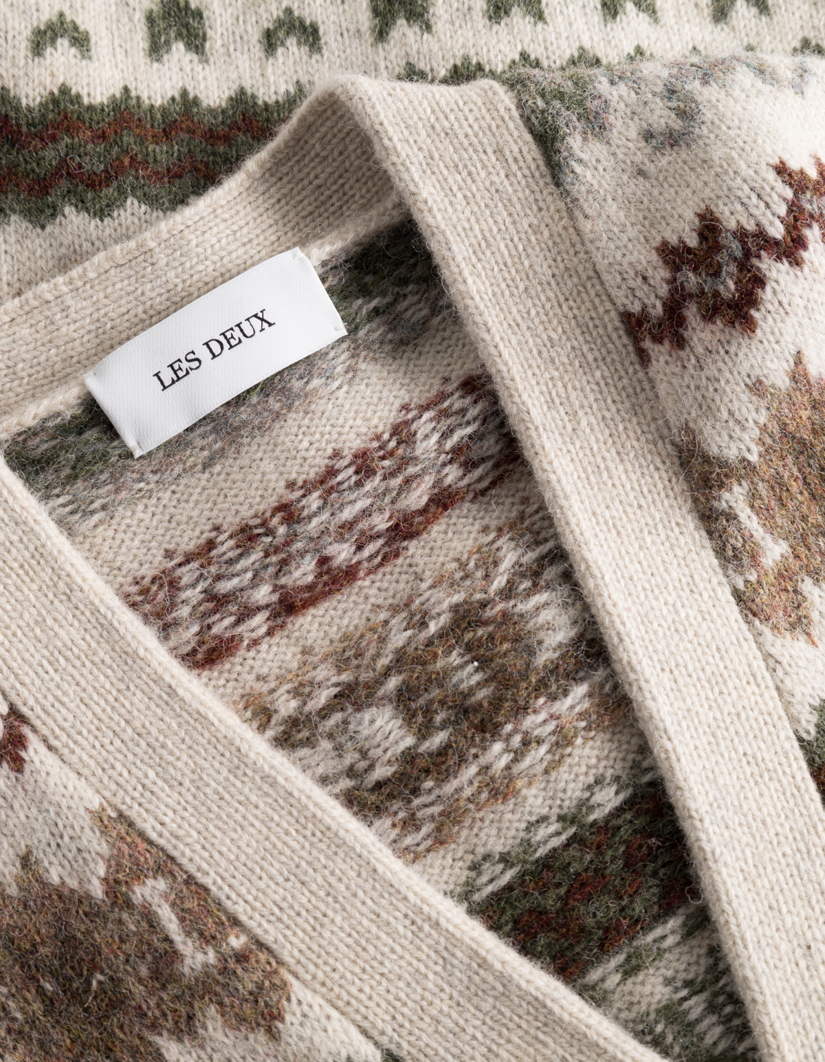 Hordur Fair Isle Cardigan - Les Deux