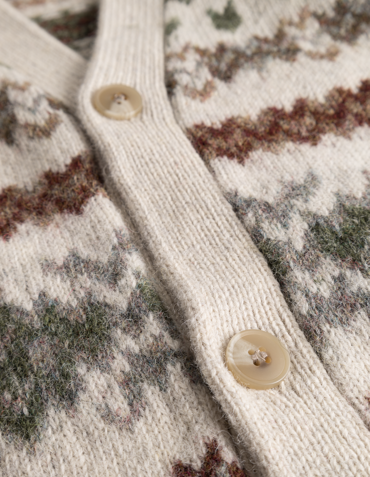 Hordur Fair Isle Cardigan - Les Deux