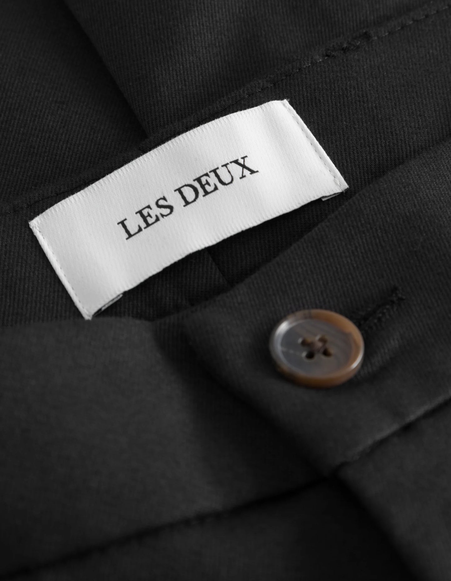 Como Reg Cotton Suit Pants - Les Deux