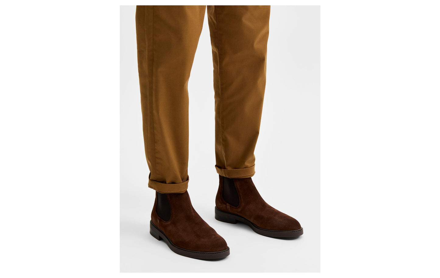 SLHBlake suede chelsea boot - Selected Homme