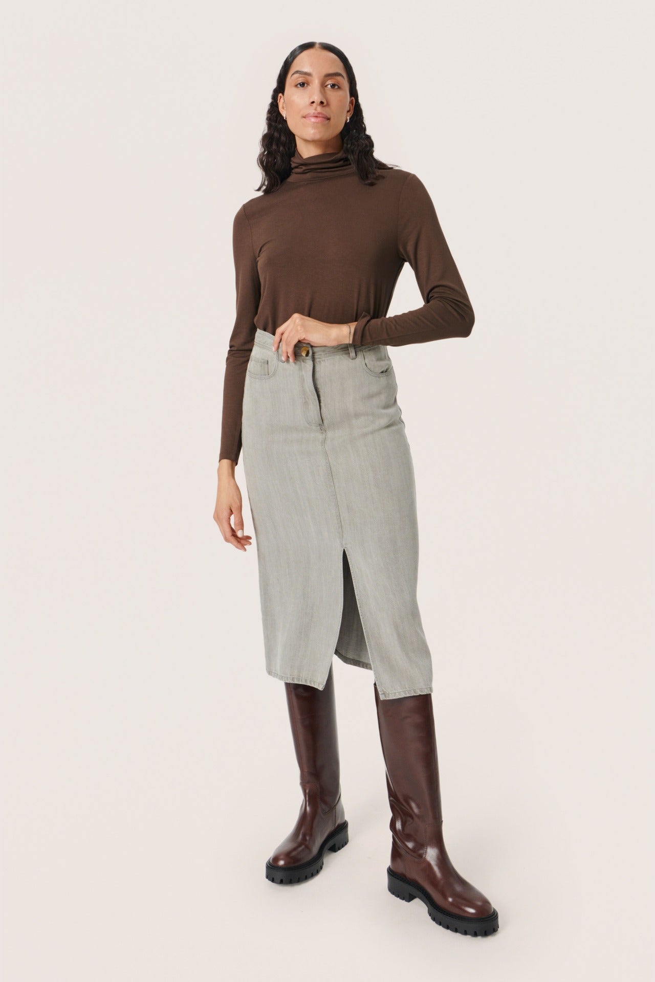SLHanadi Rollneck LS - Soaked in Luxury