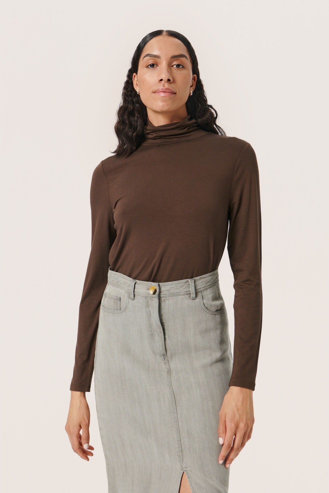 SLHanadi Rollneck LS - Soaked in Luxury
