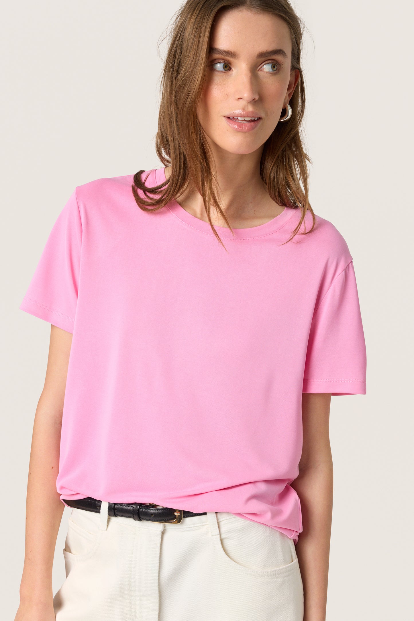 SLColumbine crew-neck T-shirt SS - Soaked in Luxury