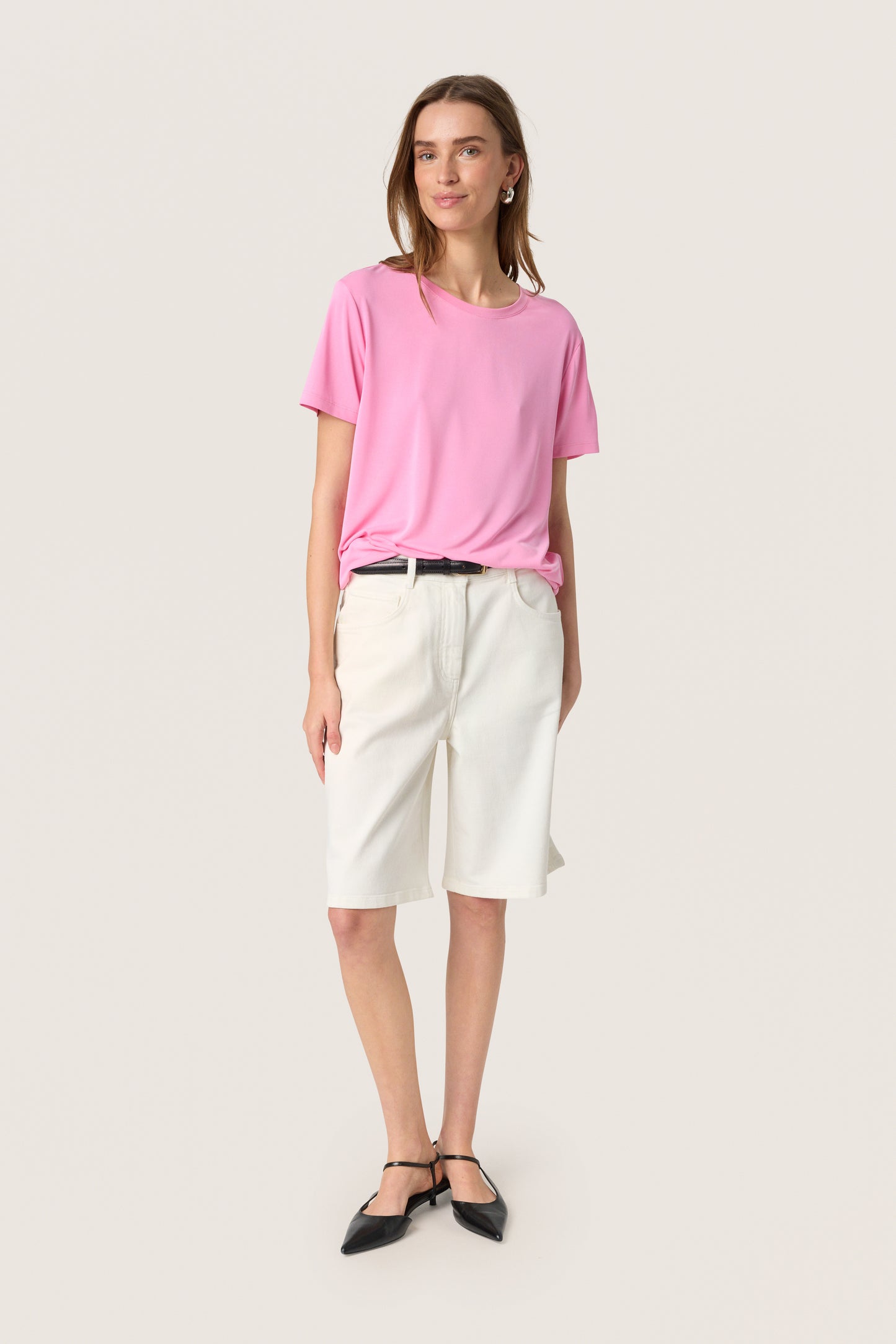 SLColumbine crew-neck T-shirt SS - Soaked in Luxury