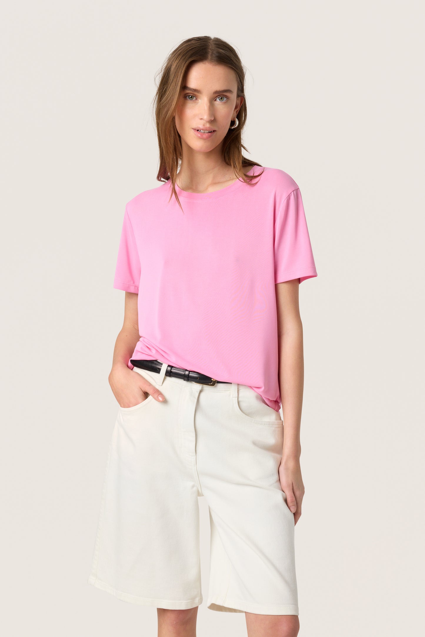 SLColumbine crew-neck T-shirt SS - Soaked in Luxury