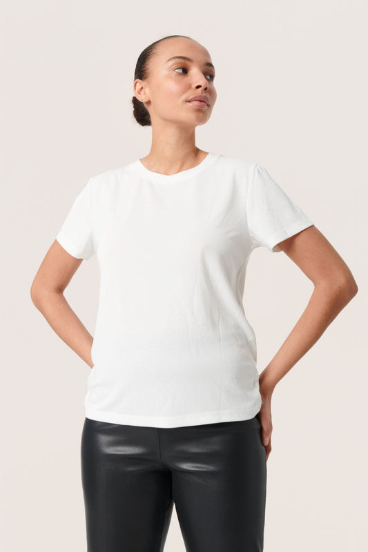 SLColumbine crew-neck T-shirt SS - Soaked in Luxury