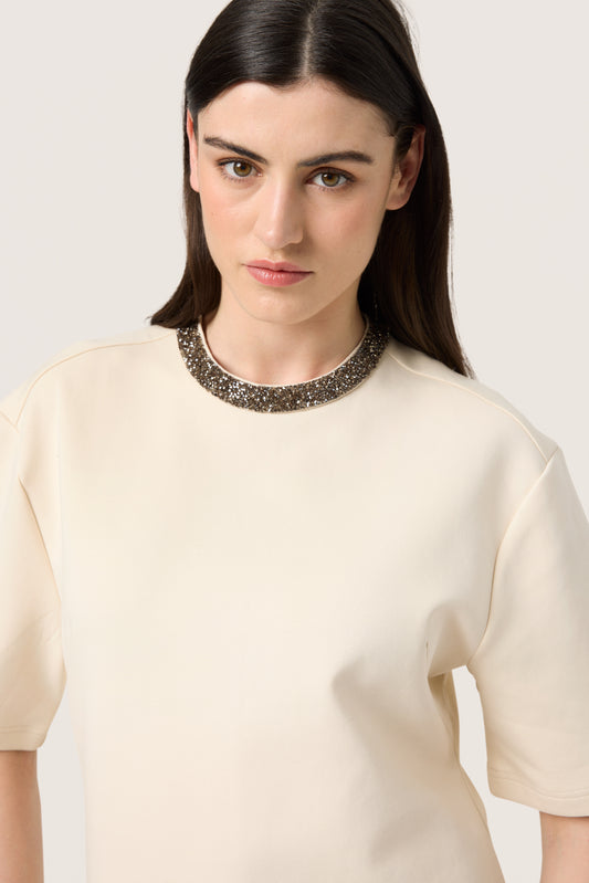 SLMagana Embellished Tee - Soaked in Luxury