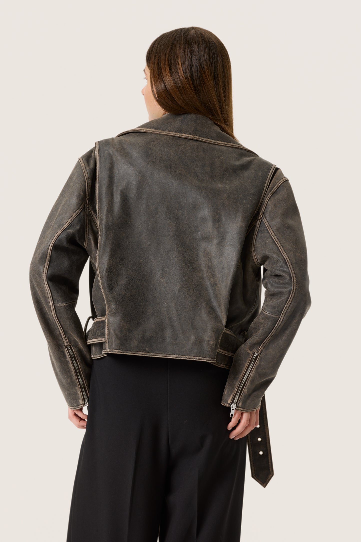 SLFiorella Leather Jacket - Soaked in Luxury