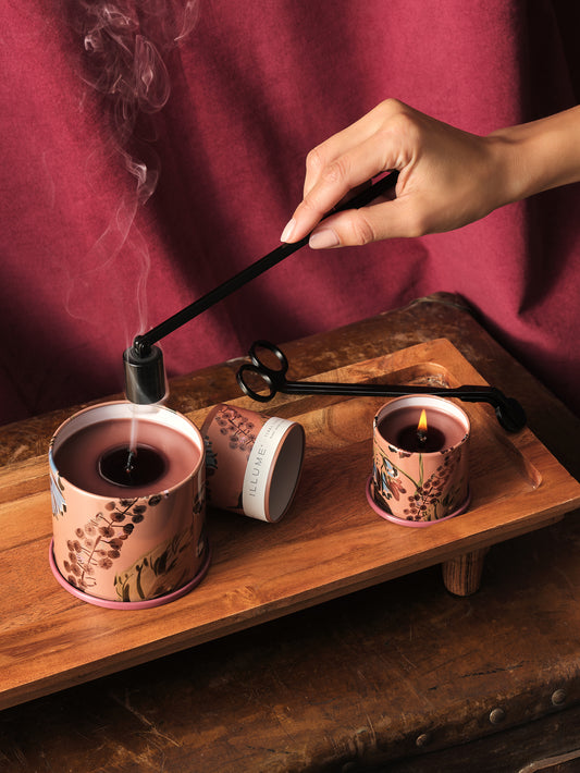 Illume Terra Tabac Demi Vanity Tin duftlys - Bloomingville