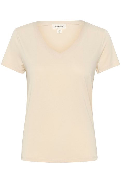 SLColumbine V-neck SS - Soaked in Luxury