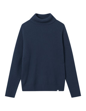 Eddie Wool Rib Rollneck Knit - Les Deux