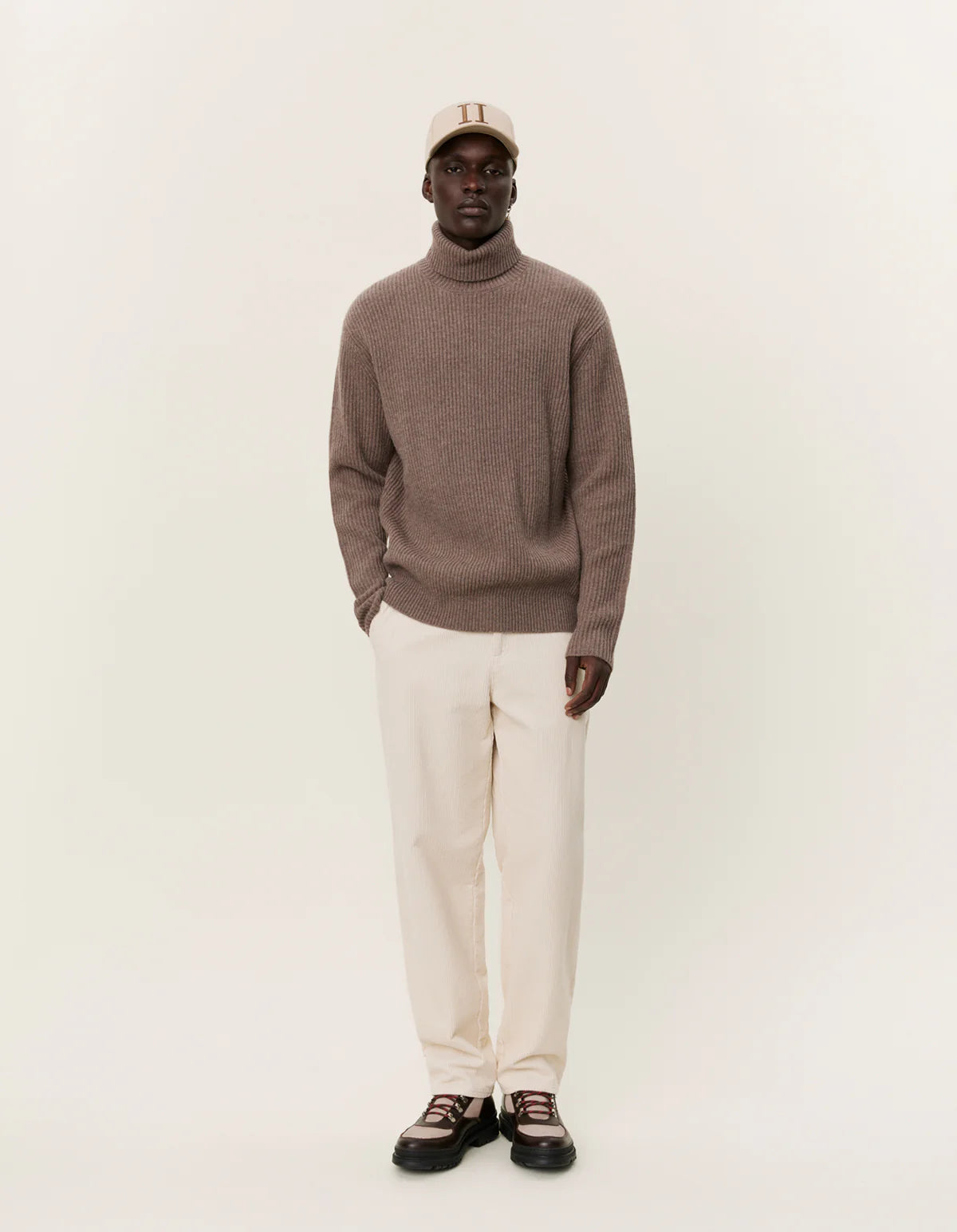 Eddie Wool Rib Rollneck Knit - Les Deux