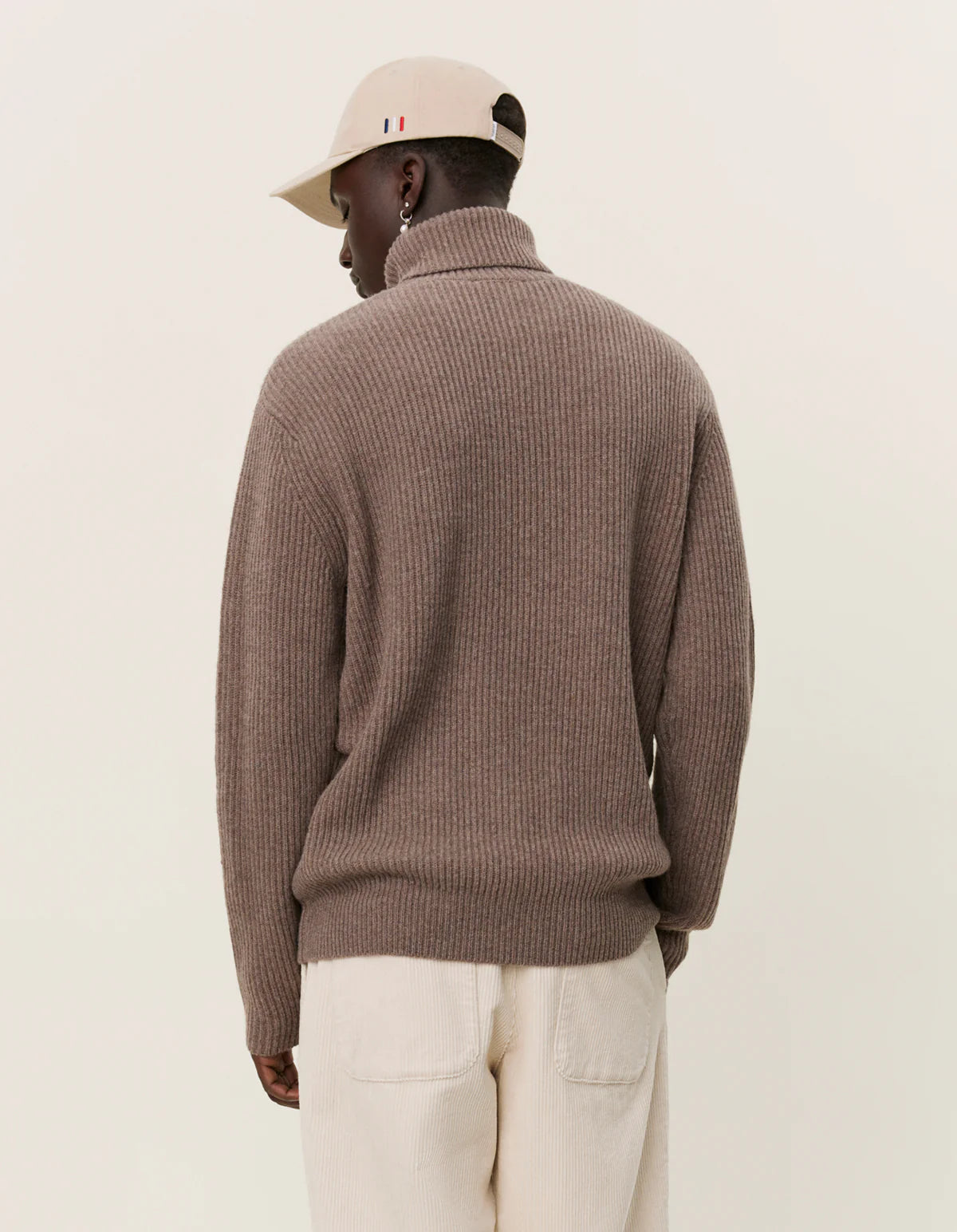 Eddie Wool Rib Rollneck Knit - Les Deux