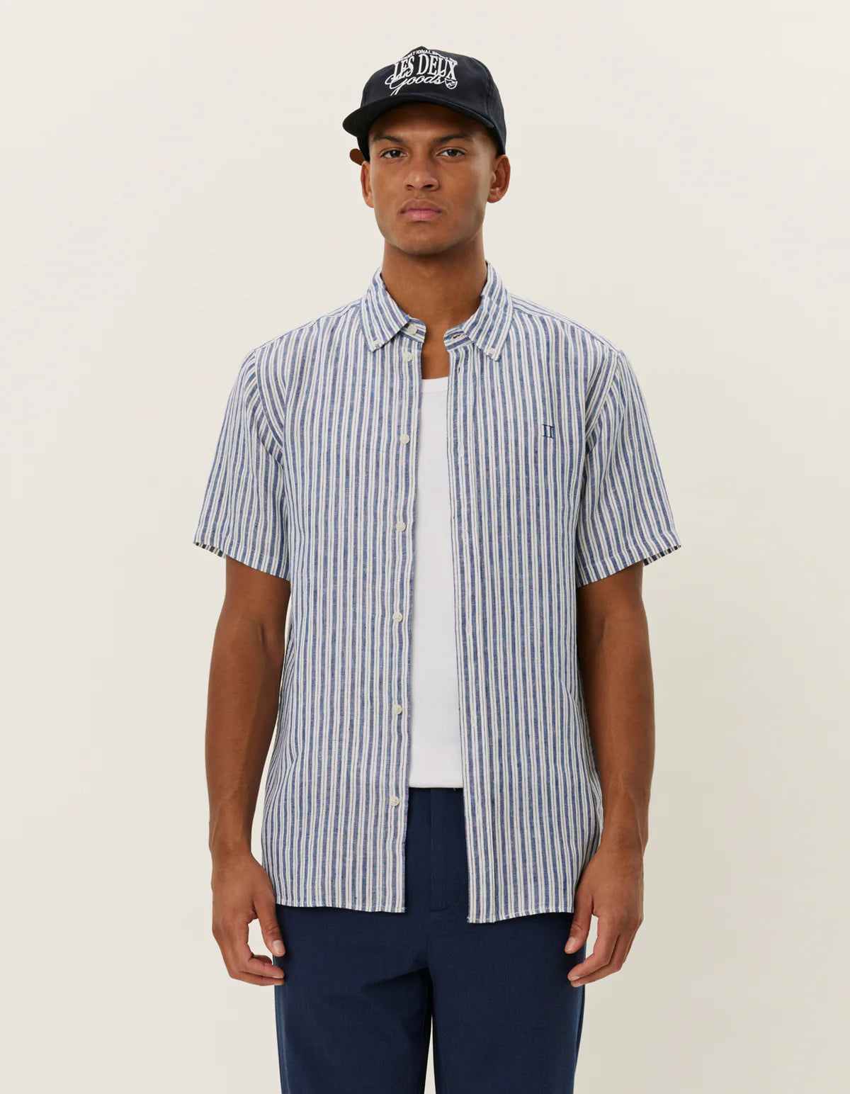 Kris Linen SS Shirt - Les Deux