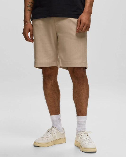 Como Reg Herringbone Shorts - Les Deux
