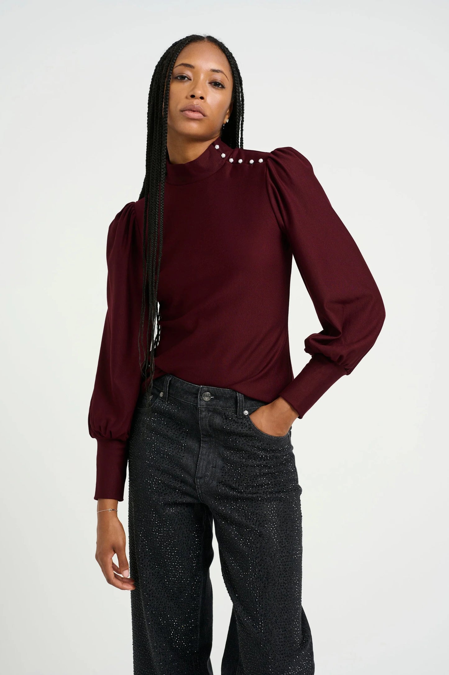 RifaGZ button blouse - Gestuz