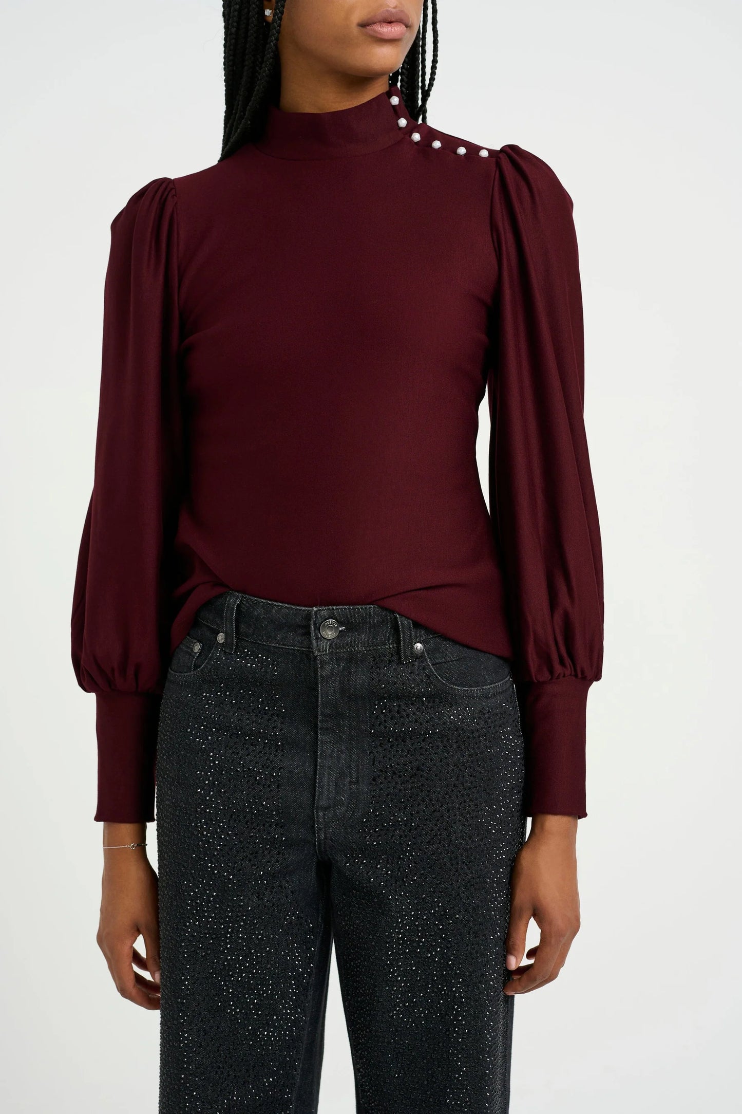 RifaGZ button blouse - Gestuz